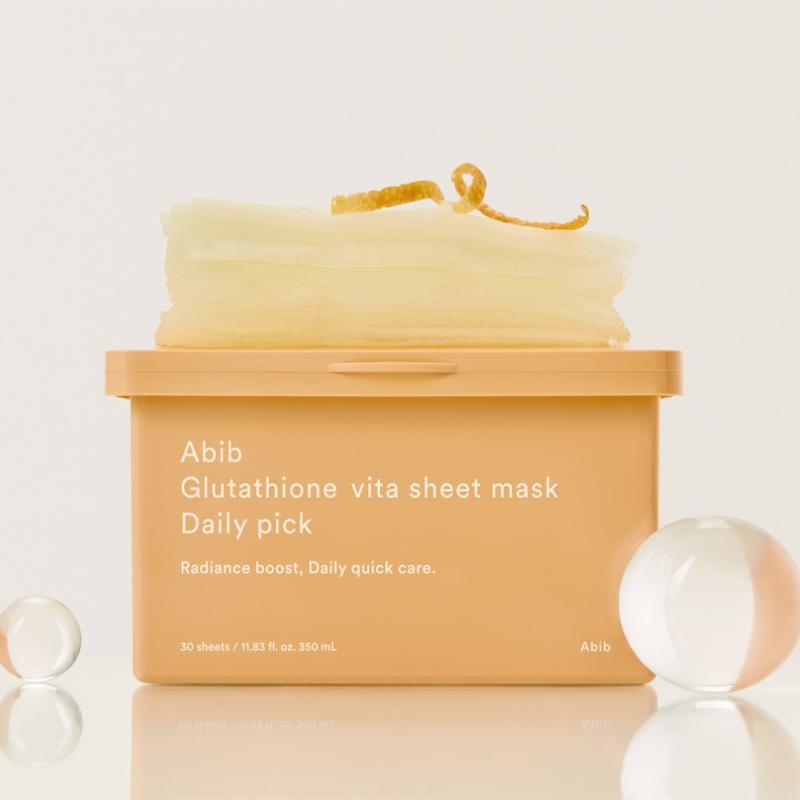 ABIB Глутатион Вита Маска-салфетка Ежедневный выбор 350 мл 30 шт.