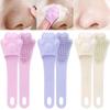 Blackhead Nose Brush Silicone Face Washing Brush Soft Facial Nasal Scrub