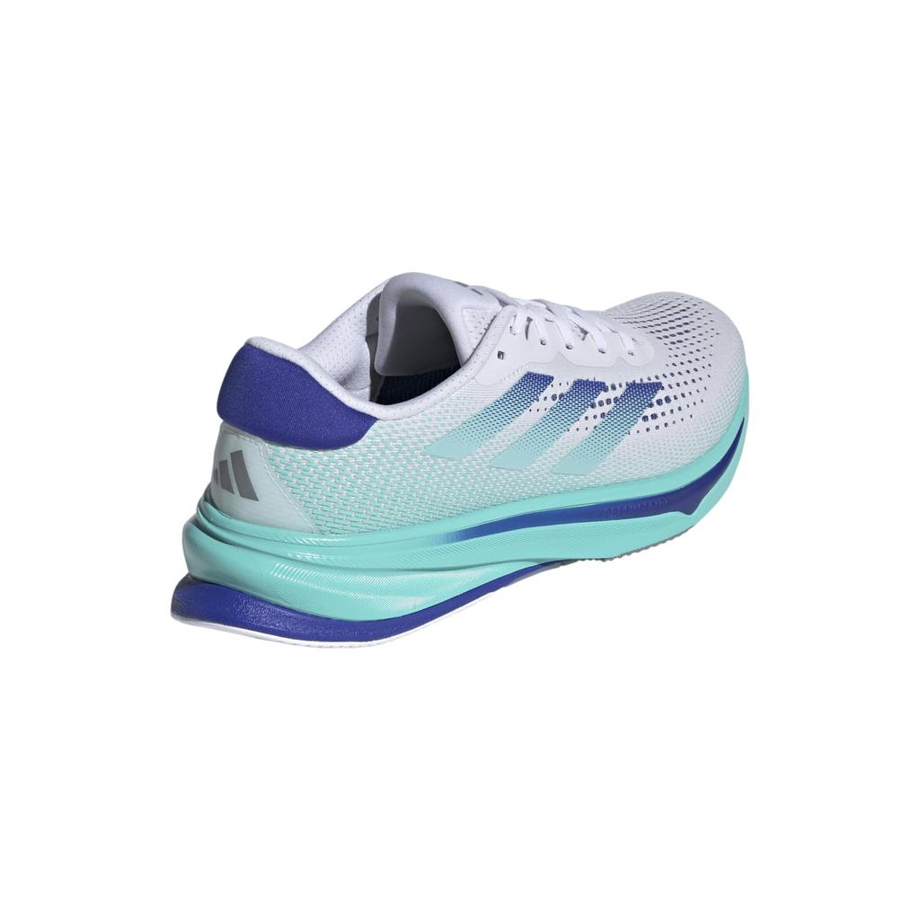 Беговые кроссовки Adidas Supernova RISE, Унисекс, Взрослые, LZQ59, Footwear White/Lucid Blue/Flash Aqua (ID3599), Размер 28.0 см