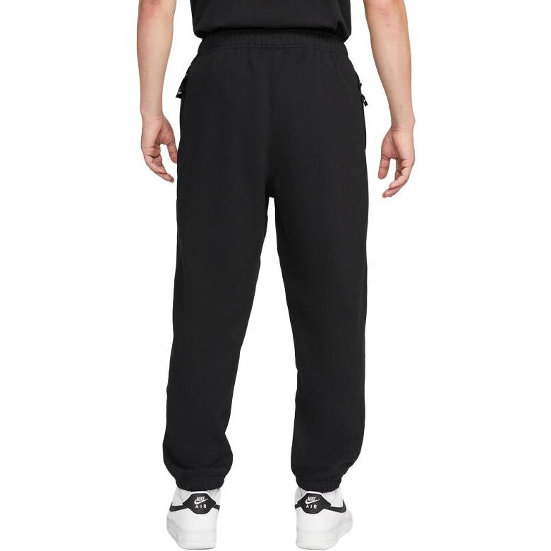 Nike Мужские флисовые джоггеры Solo Swoosh, черные DX0816-010