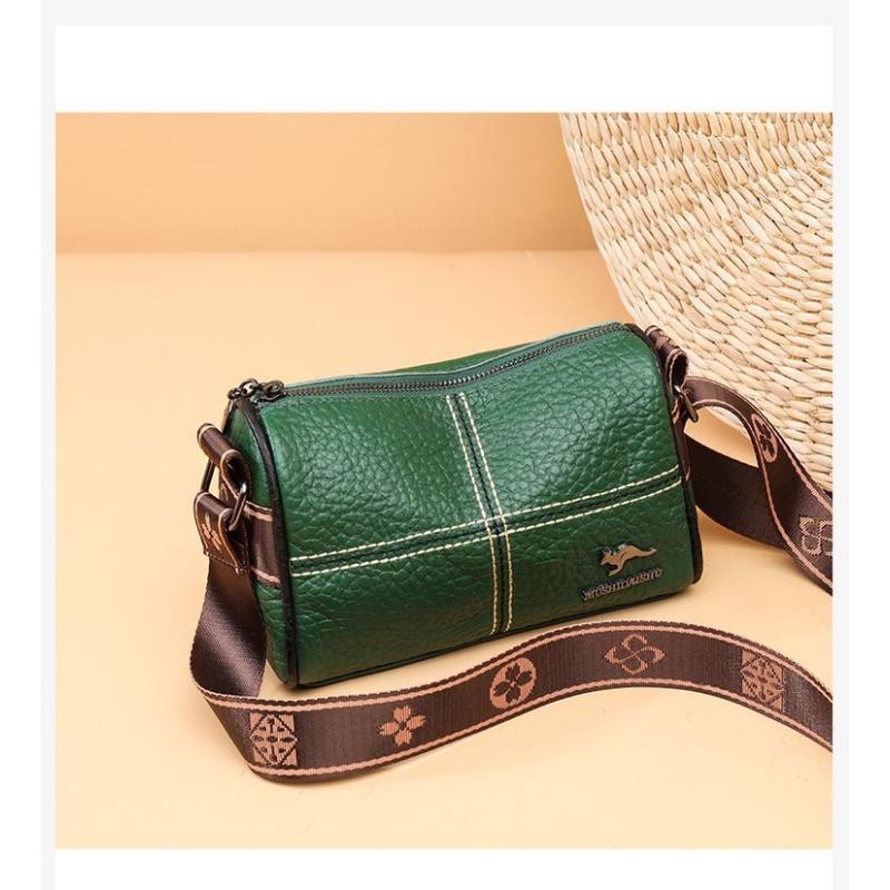 Женская сумка, широкий плечевой ремень, сумка через плечо, маленькая квадратная сумка, сумка на одно плечо, мягкая кожаная сумка-подушка