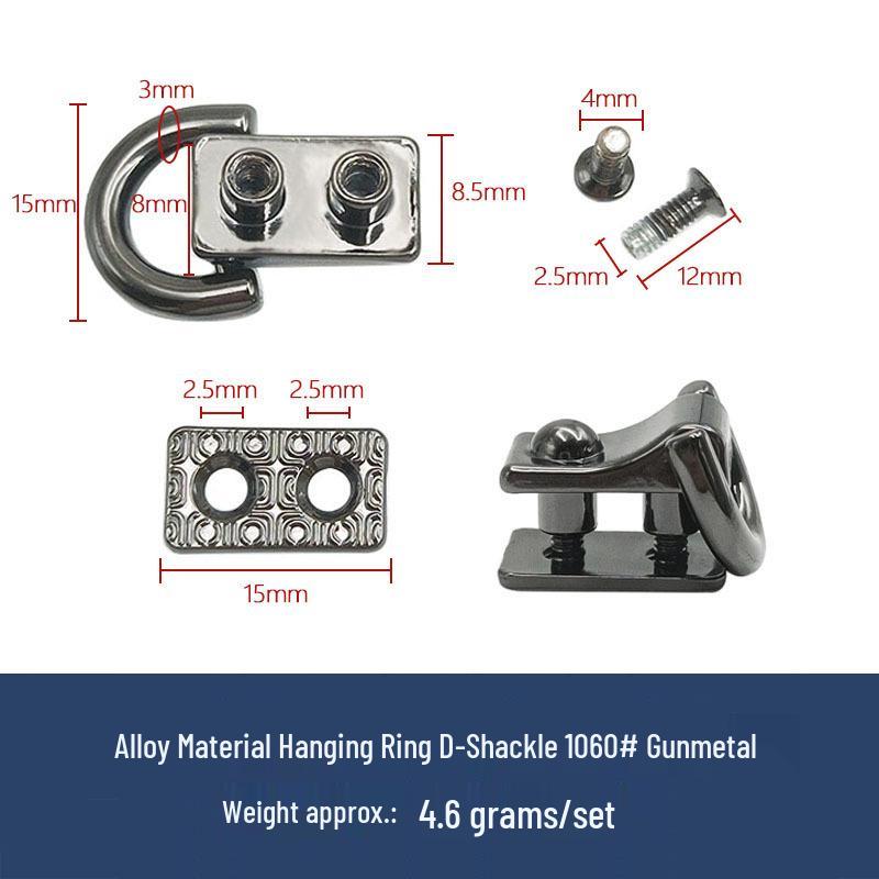 Аксессуары для сумок и багажа: Кольца, Голова монаха, Пирсинг сосков, Кожаные пряжки для DIY, Декоративные винты-заклепки