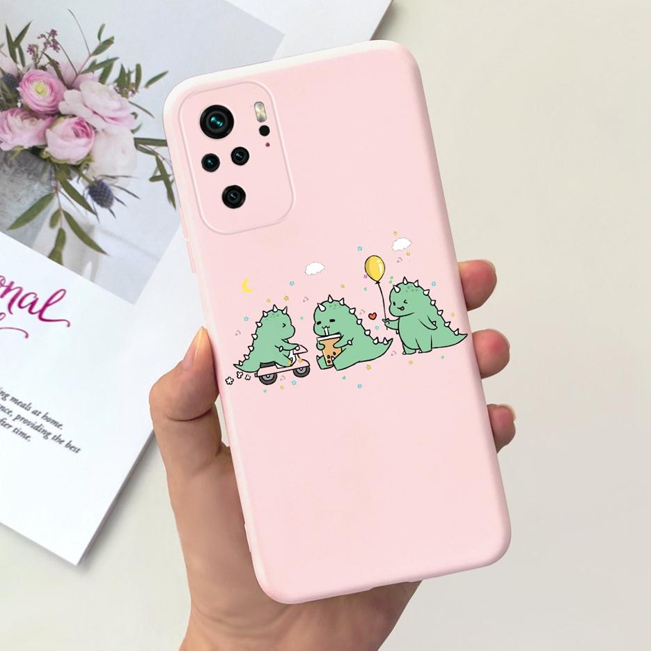 For Xiaomi Redmi Note 10 Case Redmi Note 10S Cute Astronauts Cartoon Cover Soft TPU Phone Cases For Redmi Note 10 Pro Max Bumper
