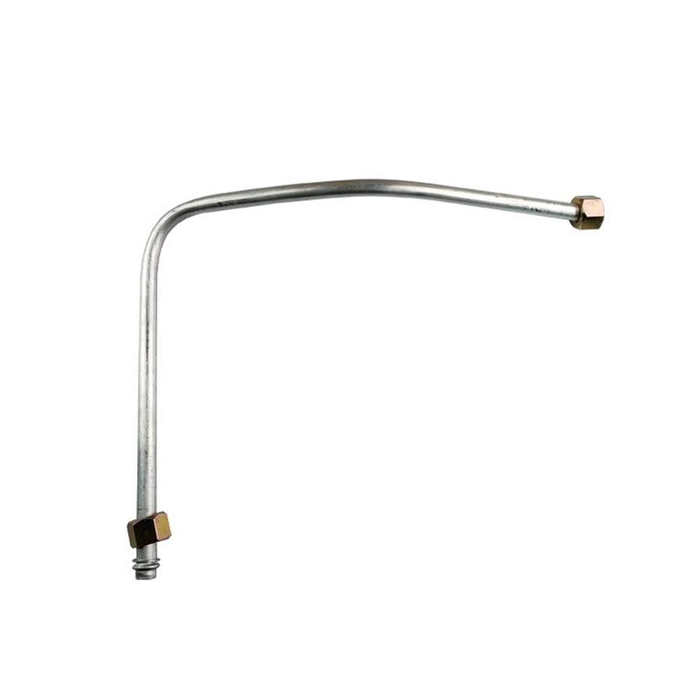 Air Compressor Parts Outlet Tube Pump Tank Replacement 10 X 435mm Silver Tone