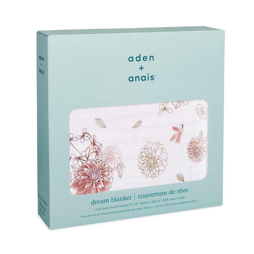 Aden anais Classic Dream Blanket Георгины + -