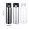 Deli LL625 316 Stainless Steel Insulated Mug with Pop-up Lid