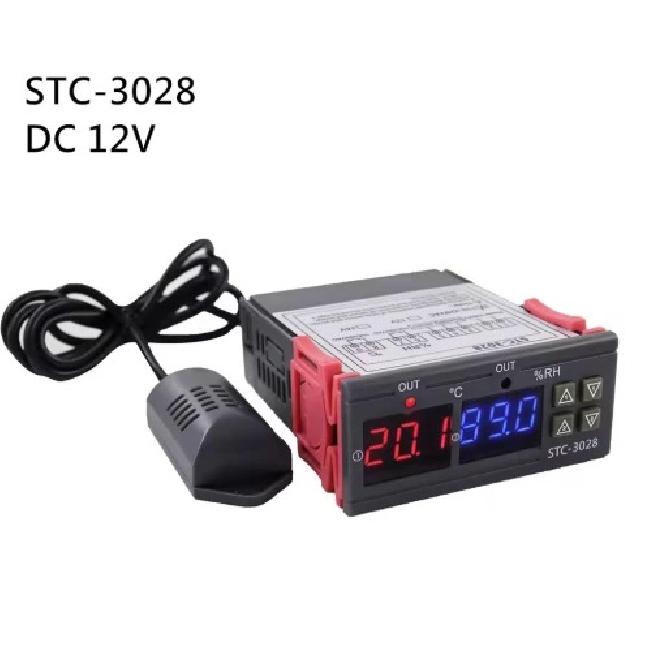 STC-1000 STC-3028 12V 24V 220V Цифровой Термостат Термометр Гигрометр Контроллер Регулятор Температуры и Влажности