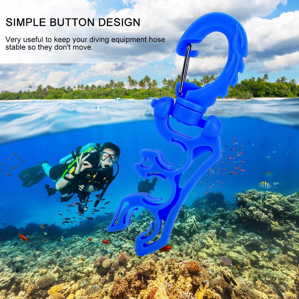Keep Diving Подводное плавание   Зажим-держатель шланга Пряжка Крючок Черный