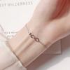 Vintage Eternal Heart Bracelets And Bangles For Women Infinity Charm Bracelet Friendship Jewelry Gift