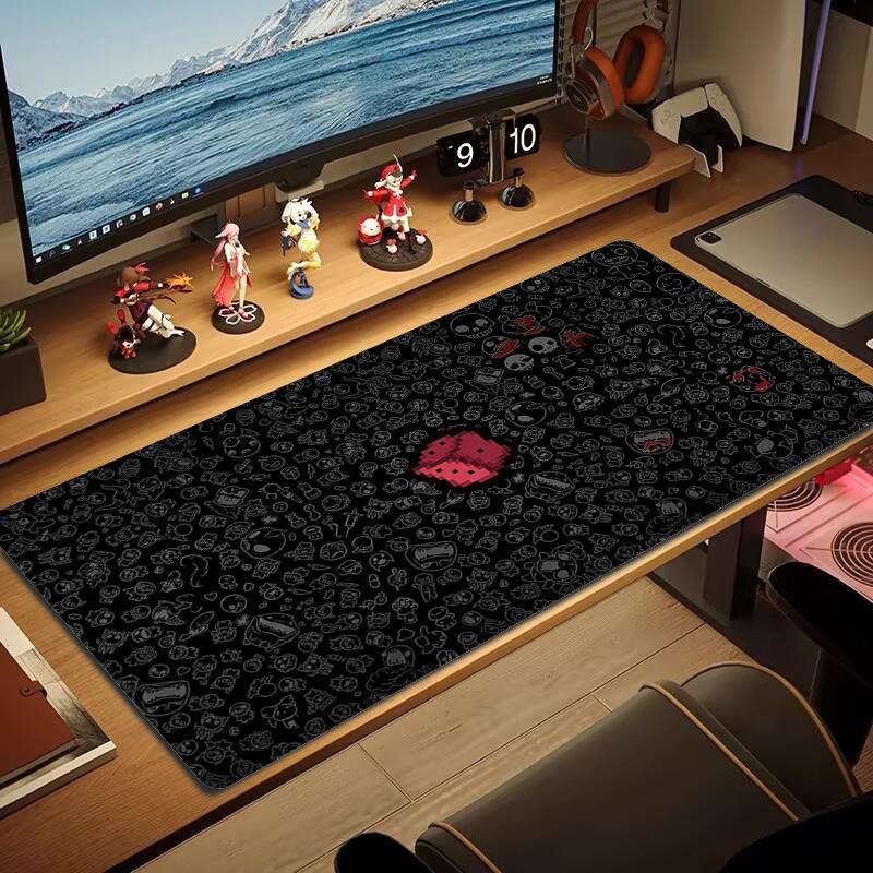 The Binding of Isaac Mouse Pad Large Gaming Table Cushion Non-slip Laptop Tablet Big Mousepad XXL Mat Mini PC Playmat With Lock edge_xia