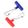 Durable Color Random with Snap Hook Fishing Sinker Fishing Tools Sinker Slip Swivel Swivels Clips