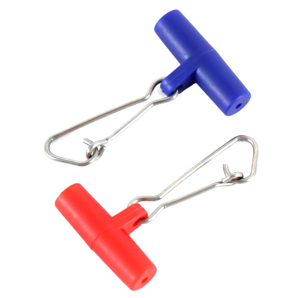 Durable Color Random with Snap Hook Fishing Sinker Fishing Tools Sinker Slip Swivel Swivels Clips
