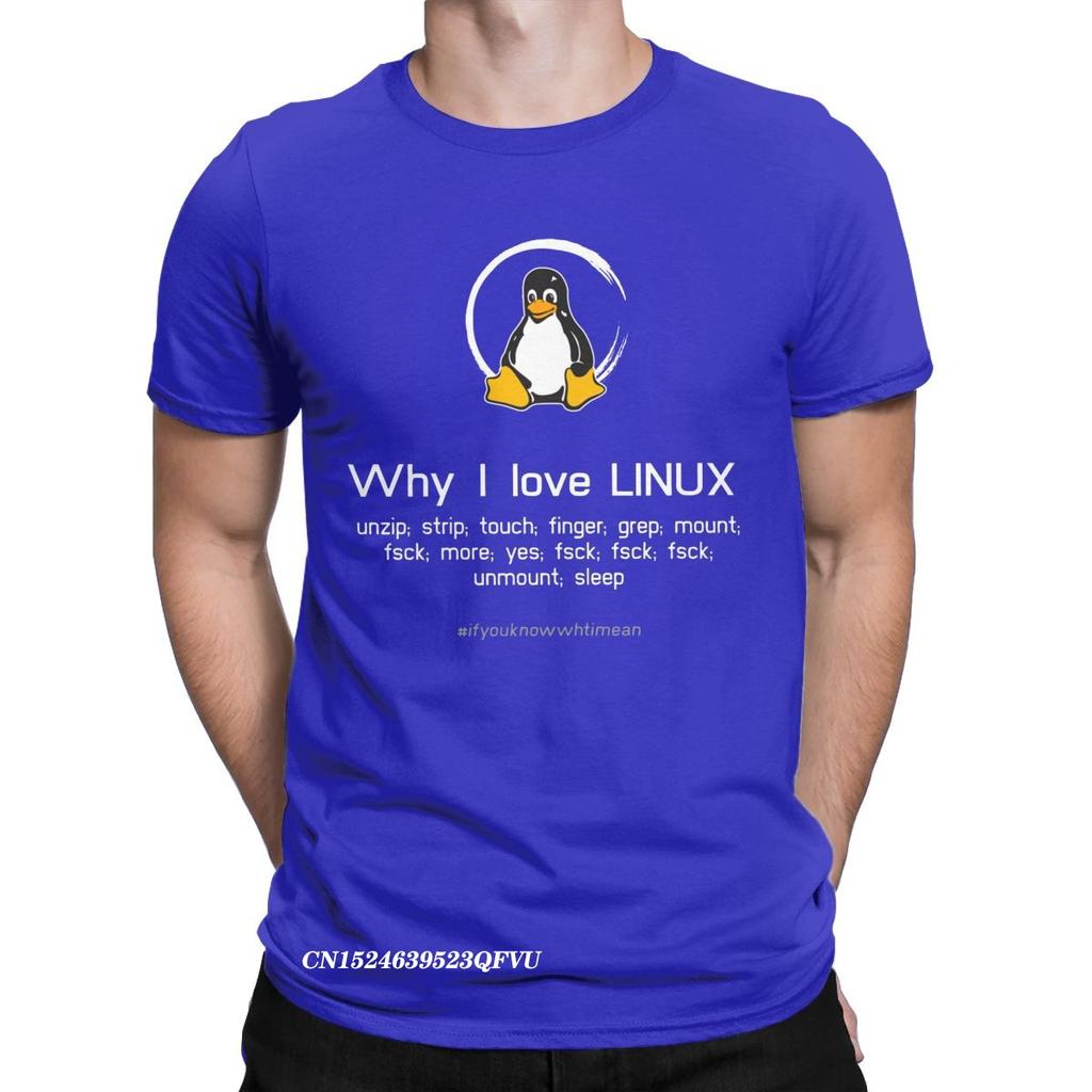 Мужская футболка Tux Linux Penguin, одежда из хлопка премиум-класса, футболки Harajuku Manga, эстетичные футболки Camisas