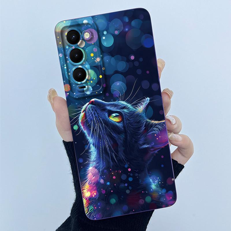 Для Tecno Camon 18 18P 18T 18i Чехол Мягкий Силиконовый Чехол для Телефона Сладкая Печать Мультяшный Защитный Чехол Милая Расписная Задняя Крышка