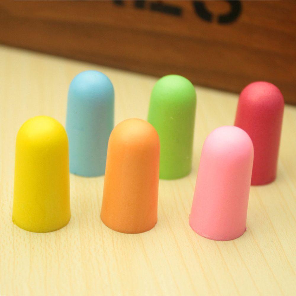Color Travel Study Rebound Hearing Protector Anti-noise Tapered Polyurethane Foam Earmuffs Earplugs