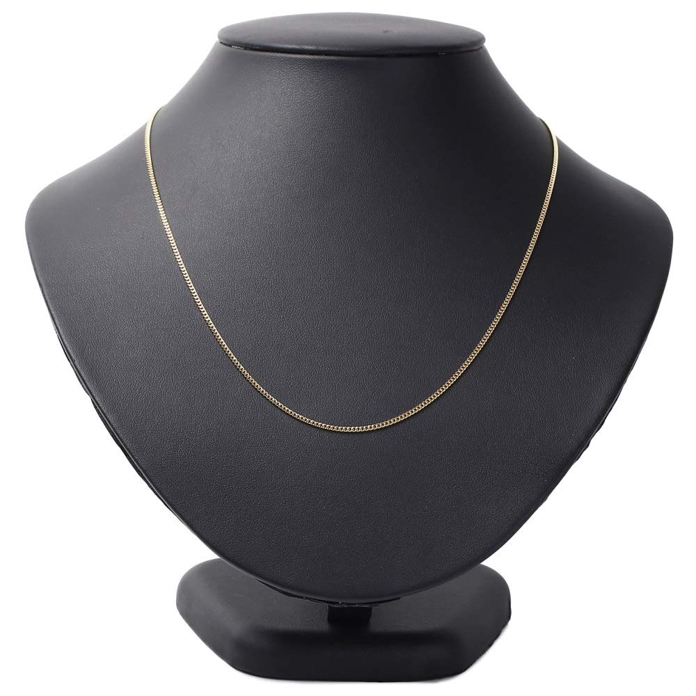 Goods 18K Kihei Necklace 2 Sides 5g 50cm Chain [Happy Shop] Men's Women's