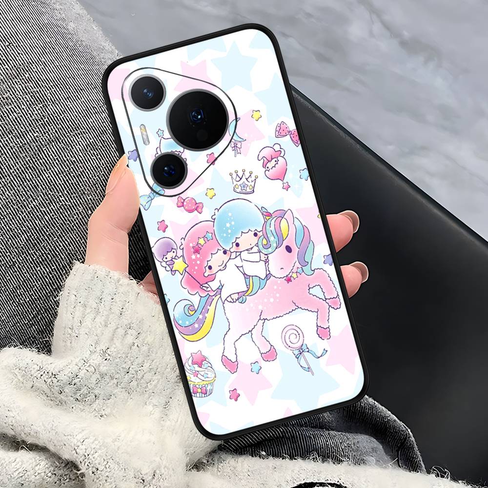 L-Чехол для телефона Little Twin Stars для Huawei P 8 9 10 20 30 40 50 Pro Lite Psmart Honor 10 lite 70 Mate 20lite