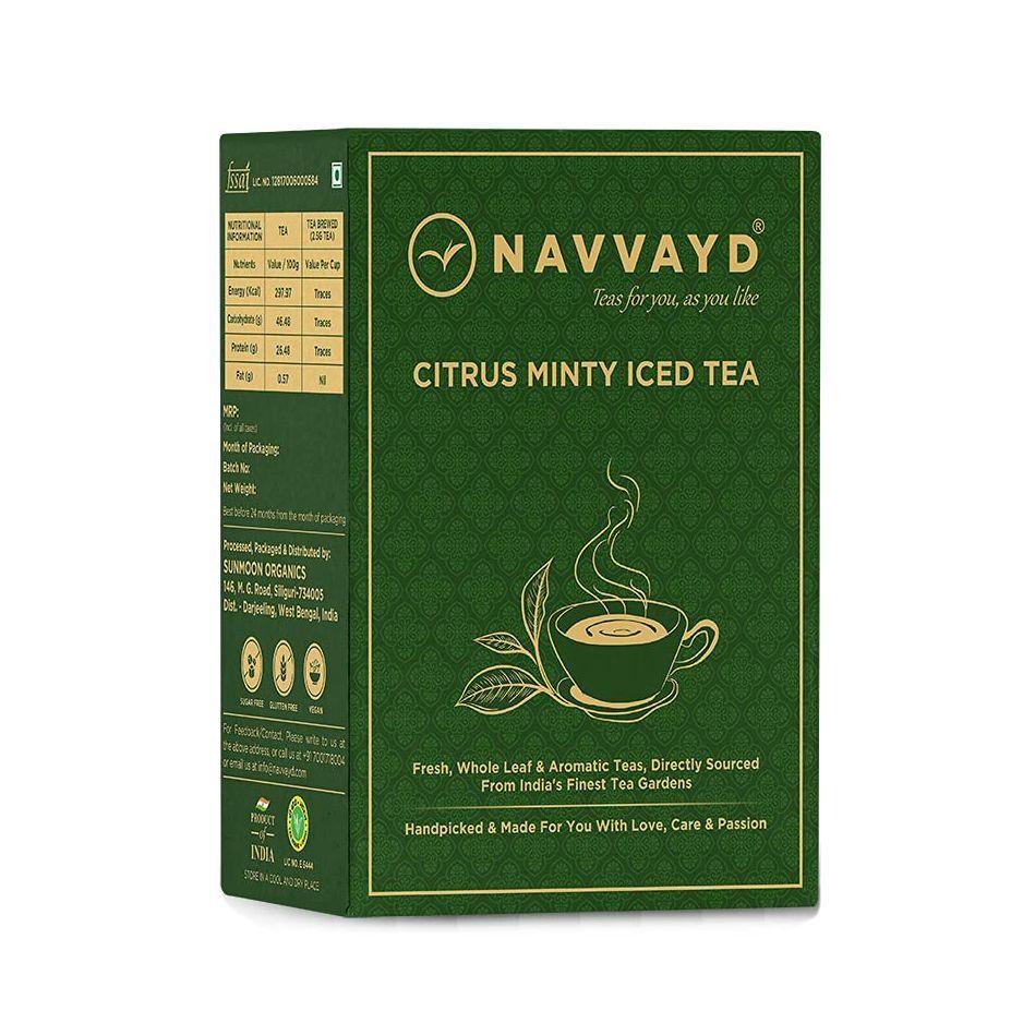 Citrus Tea with Mint (100 G), Citrus Minty Iced Tea, Navvayd
