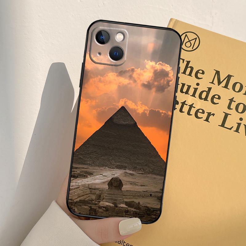 Egypt Pyramids Case For iPhone 13 12 11 14 Pro Max Mini XR X XS MAX 6S 7 8 Plus SE 2020 2022 Phone Cover