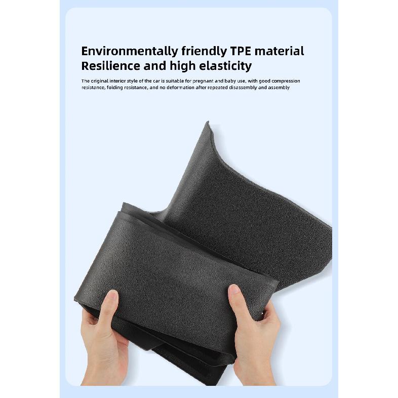 For Tesla Model 3 Highland Door Sill Strip Guard Door Threshold Protector Central Control Rear Air Condition Vent Anti-kick Pads