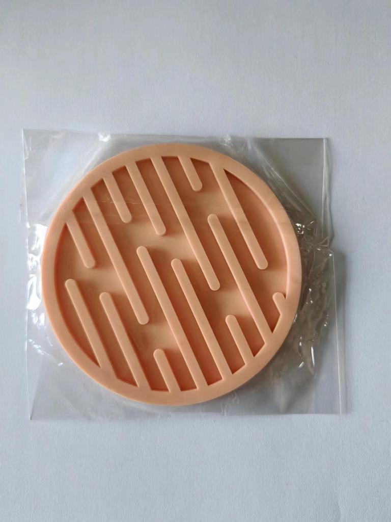 Подставка под стакан с силиконовым мраморным узором в скандинавском стиле