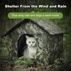 Outdoor Cat House Stray Cat Dog House, Indoor and Outdoor Use, Wind and Rain Shield, High-Quality