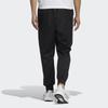 Adidas Summer Woven Pants With Logo Print And Tapered Fit Men Bottoms Black HD0352