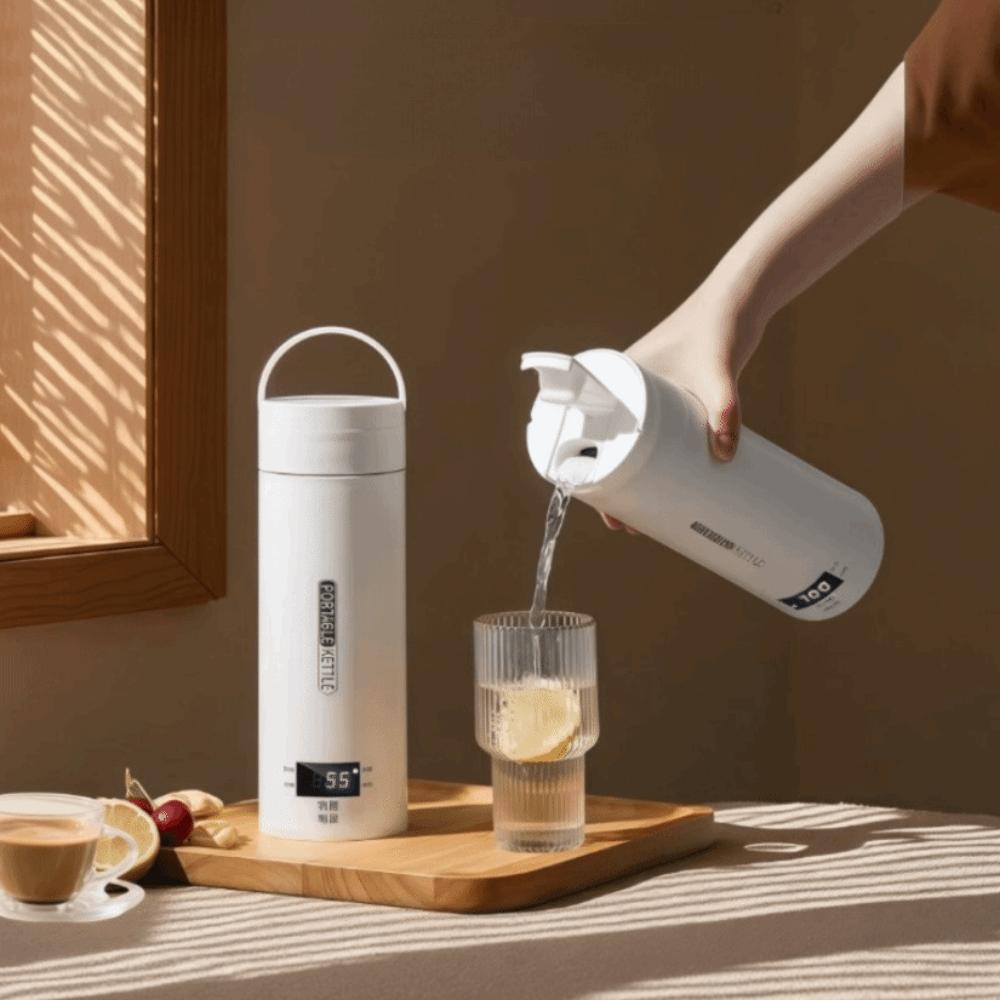 500 мл Электрический чайник Быстрый нагрев Кипячение Бутылка для воды Практичный Подогреватель Чайник Чай