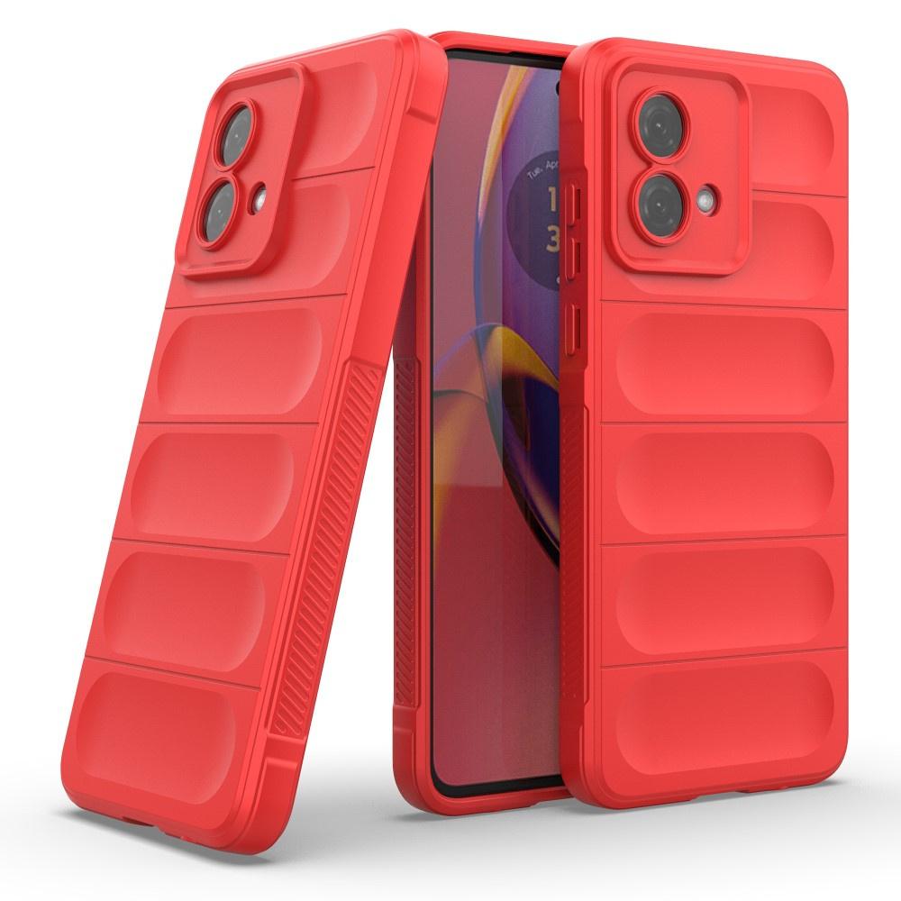 Motorola Moto G84 5G Gaming Shockproof Case, Red