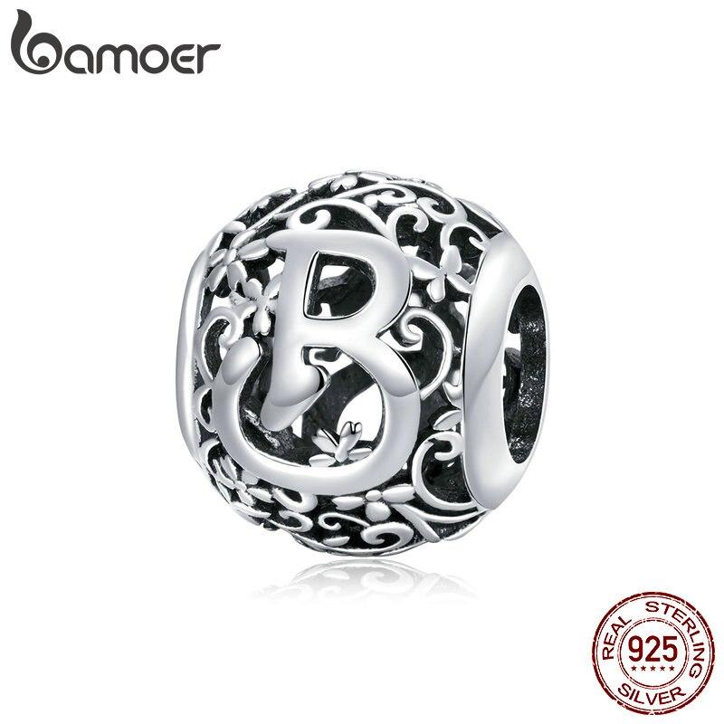 Шарм BAMOER из стерлингового серебра, для браслета