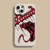 Черный змеиный графический чехол для телефона для iPhone 11 12 13 14 15 Pro Max X XS Max XR 8 7 Plus SE2020 Mini Ударопрочный мягкий силиконовый чехол