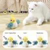 Cat Toy Electric Birds Rechargeable Plush Chirping Birds Flapping Wings Interactive Cat Toy for Indoor Outdoor Play Entertainment Mental Stimulation