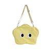 Canvas Crossbody Bag with Pretty Eyes One Shoulder Underarm Bag Funny