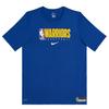 NBA T-Shirt Letter Logo Breathable Short Sleeve Kids Tops Blue 3Z2B7BBKU-WAR
