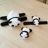 Super Soft Panda Wristband Wrist Decoration Clap Circle Toy Children Plush Hand Ring  Kids Toys