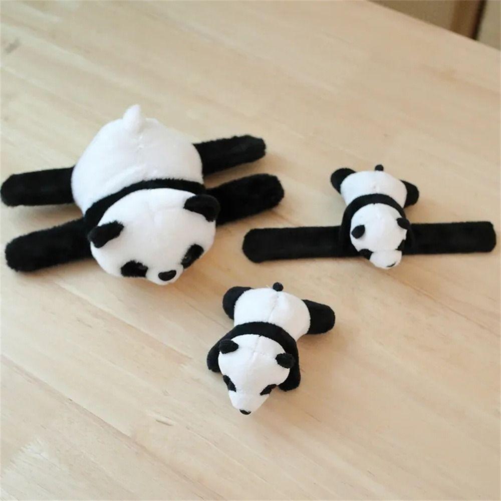 Super Soft Panda Wristband Wrist Decoration Clap Circle Toy Children Plush Hand Ring Kids Toys