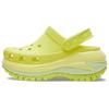 Classic Halo Thick Sole Crush Clogs 6.1cm Women's Sour Yellow