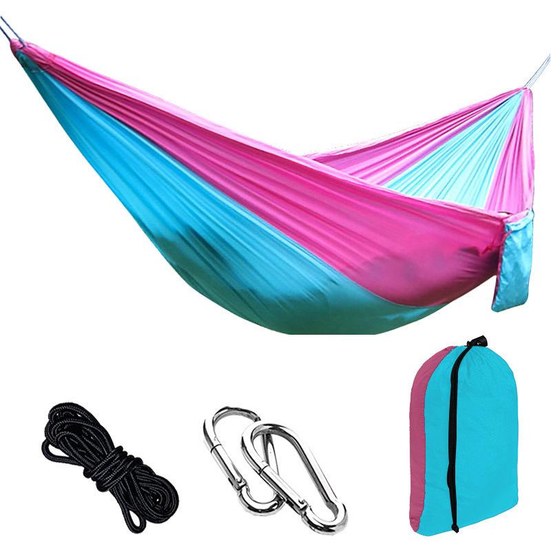 Яркое двойное пэчворк-гамак-качели для использования в помещении и на улице