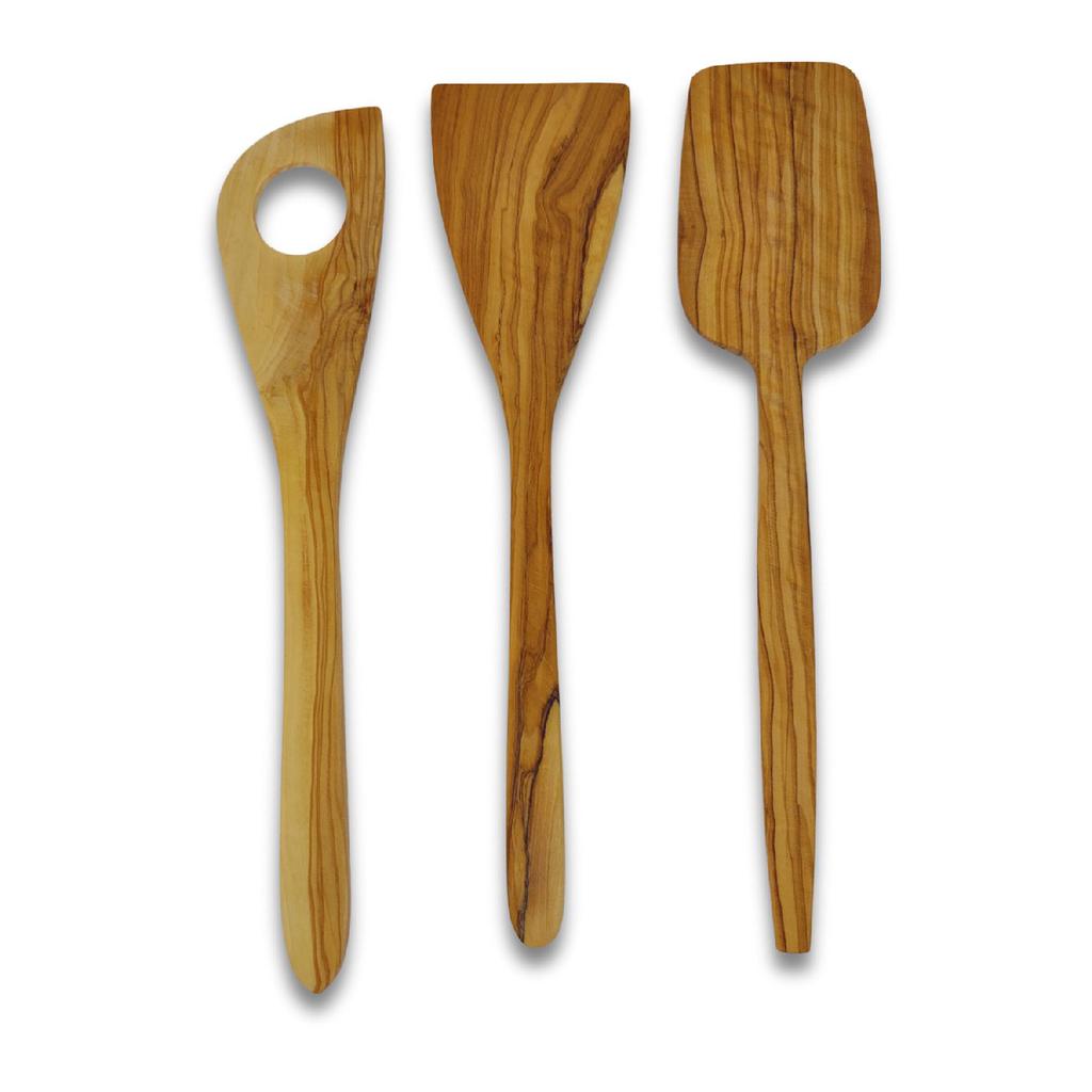 Wooden Spoon Tablespoon Wooden Serving Set Set Olive Wood Kitchen Utensils Dinnerware