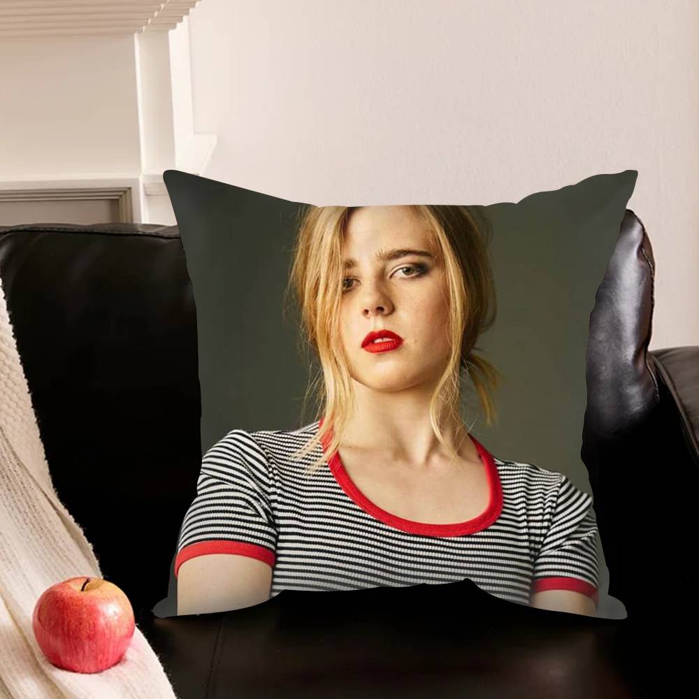 Actress T-Taylor D-Dearden Various Sizes Square Pillowcase For Car Home Bedchamber Decor