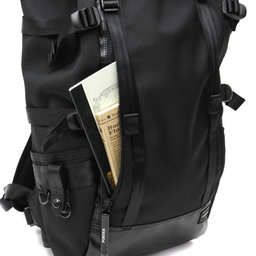 PORTER HEAT Backpack 703-06301 Ballistic Nylon Large Rucksack 25L Made in Japan