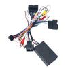 Car 16Pins Radio Power Wiring Harness With Canbus Box For Focus(12-18) 9.7" 10.4" 12.4" Android Stereo Player