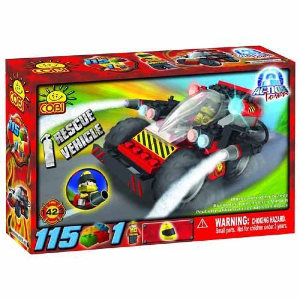 Action Town 115 деталей спасательного транспортного средства конструктор