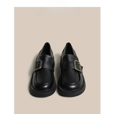 Настоящие кожаные мокасины, женская обувь, весенние новинки, туфли-лодочки с мягкой подошвой, кожаные туфли в британском стиле, туфли Мэри Джейн