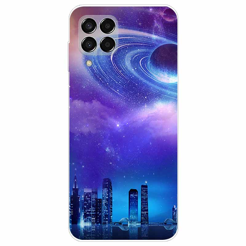Case for Samsung M33 Cover Marble Soft TPU Silicone Phone Covers for Samsung Galaxy M53 5G Case Clear Bumper M 33 53 Protective