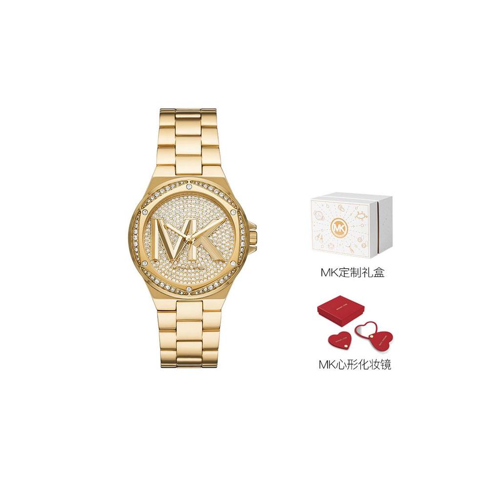 Michael Kors Часы Lennox Pavé Logo с логотипом золотого тона MK7229