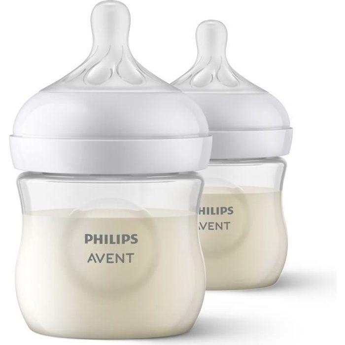 Lot de 2 Biberons Natural 3.0 PHILIPS AVENT SCY900/02 - 125 ml
