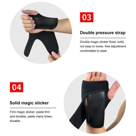 Wrist Brace for Carpal Tunnel Arthritis Pain Relief Wrist Wrap Support Adjustable Breathable Sports Wrist Guard