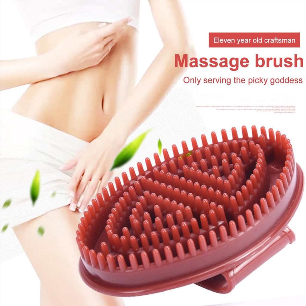 Набор для массажа от целлюлита Массажное масло Акупрессура Карта Удаление Щетка Петля Щетка Подходит для женщин и мужчин, 10 мл