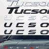 Автомобильный хвост, эмблема, значок, наклейки на переднюю крышку двигателя, шрифт, логотип, наклейки для TUCSON
